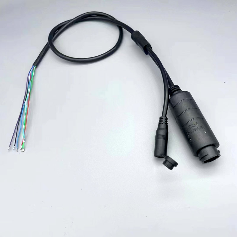 Power Over Ethernet - Module POE 48V intégré, câble d'extrémité