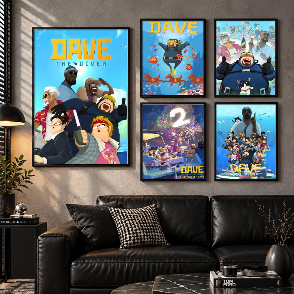 Affiche Dave le plongeur, expl - Office Quest avis et prix