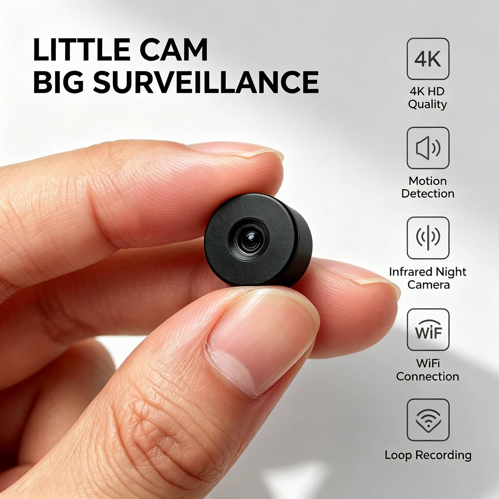 Caméra de sécurité WiFi R1 Min - Office Technologies avis et prix