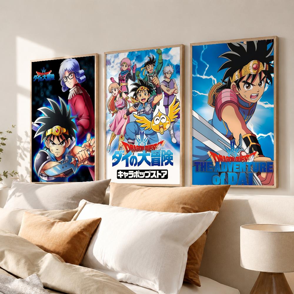 Affiche HD de Dragon Quest RPG - Office Quest avis et prix